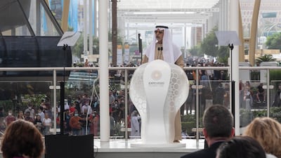 Sheikh Nahyan bin Mubarak, Minister of Tolerance and Coexistence, made the opening speech.