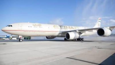 Etihad plans to add Airbus A380 aircraft - currently on order - from Sydney and Melbourne to Abu Dhabi. David Buerk / Etihad