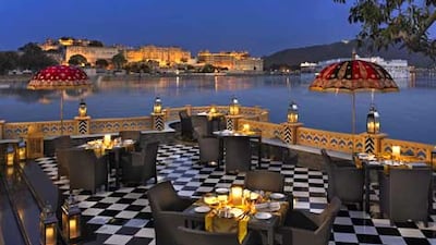 Sheesh Mahal, India. Courtesy The Leela