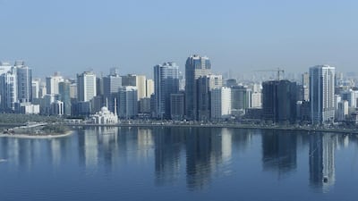 Buhaira Corniche area in Sharjah. Sarah Dea / The National