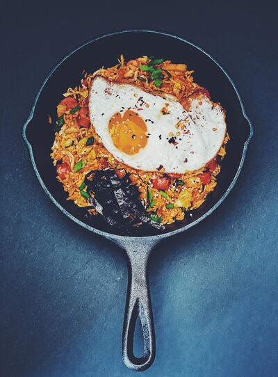 Kimchi fried rice. Photo: Nicole Barua