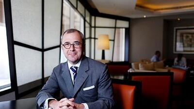 Arnaud Leclercq of Lombard Odier says that the flow of business, especially in Dubai, is not as fast as expected. Sarah Dea / The National