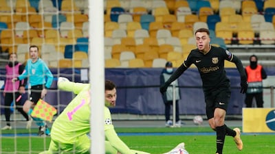RB Sergino Dest (Barcelona). The 20-year-old USA international shone for a depleted, youthful Barcelona in Kiev. Dest was effervescent, and he opened the scoring with his first Barcelona goal. Reuters