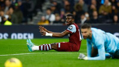 Had the visitors’ first shot on target with weak effort in 24th minute. Excellent work to shield Davies off the ball and find Paqueta at the back post with lovely cross. Played a part in the opener as his shot came off both Spurs centre-backs and fell to feet of Bowen. Reuters