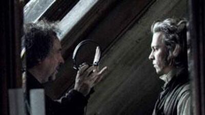 Tim Burton and Johnny Depp on the set of Sweeney Todd: The Demon Barber of Fleet Street, one of a number of films the pair have made together over the past 20 years.