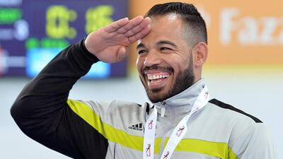 Egypt’s Sherif Othman sets the standard with a new world record at Seventh Fazza IPC Powerlifting World Cup. (Photo Courtesy- World Powerlifting Cup)