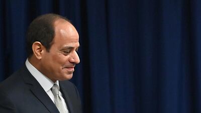 Egyptian President Abdel Fattah El Sisi addressed the UN this week. AFP