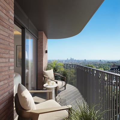 The view from 100 Avenue Road. Photo: Arada