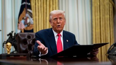 Donald Trump said he is considering sanctions against Russia until a ceasefire and 'final settlement agreement on peace' is reached. EPA