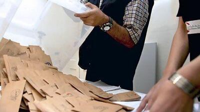 The proposal that people should only vote for members of their own sect proved to be a political red herring. Mohamed Azakir / Reuters