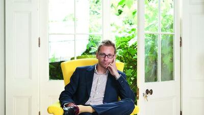 Matteo Bianchi was in Dubai last week to lead the Chelsea College of Art and Design’s inaugural Outdoor Design course. Courtesy Matteo Bianchi