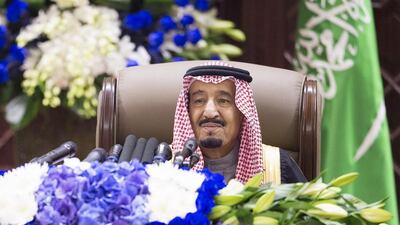 Saudi Arabia's King Salman has reaffirmed his countries close ties to the US. Saudi Press Agency / AP
