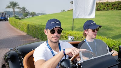 David Gandy drives his 1954 Jaguar XK120. All photos: Jaguar
