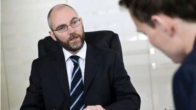 Trevor Cullinan, the director of sovereign ratings at S&P's, says growth in the Middle East will be weak compared with previous years. (Antonie Robertson / The National)