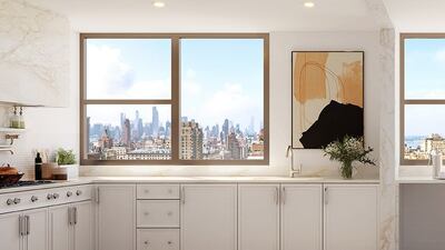 There aren't many kitchens around with such a fine view.