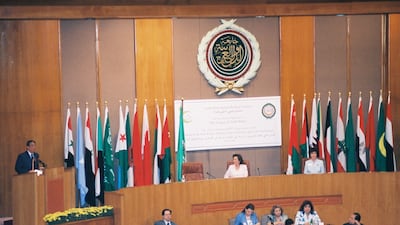 The AIWF Cairo 2004 conference. Photo: AIWF