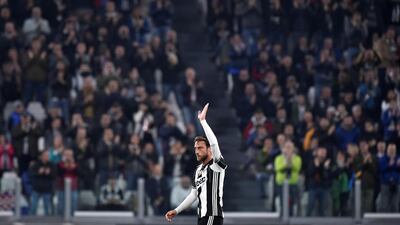 Claudio Marchisio with Juventus in 2016. Reuters