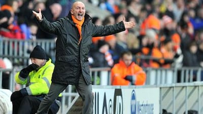 Ian Holloway, the maverick manager, led Blackpool to the Premier League last season.