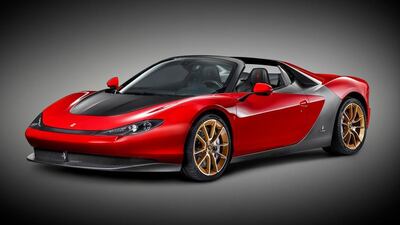 The Ferrari Sergio does 0-100km/h in just 3 seconds. Courtesy Ferrari