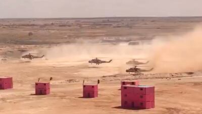 Egypt's new naval base in Gargoub.