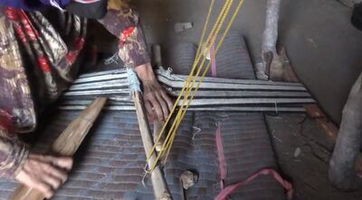 A screengrab from Soqotra Heritage Project: Intangible Heritage video. @Centre for Middle Eastern Plants / YouTube