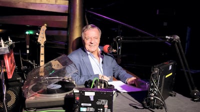 Tony Blackburn at the BBC London’s celebration of his 50 years in radio. PA
