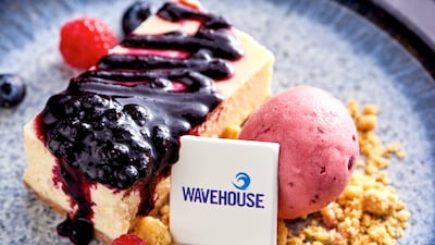 NYC cheesecake at Wavehouse.