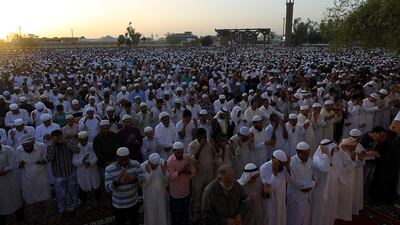 Sheikh Mohammed bin Rashid, Vice President of UAE and Ruler of Dubai received Eid Al Fitr well-wishers at Zabeel Palace.