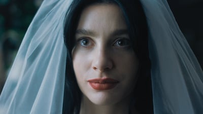 American-Argentine actress and model Camila Morrone stars in Something Very Bad is Going to Happen. Photo: Netflix