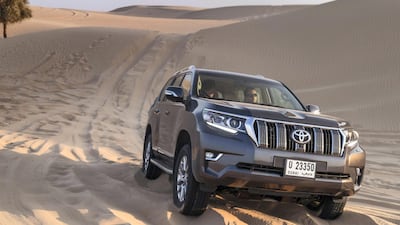 A proper 4x4 with good tyres that aren’t worn out is essential. Antonie Robertson / The National