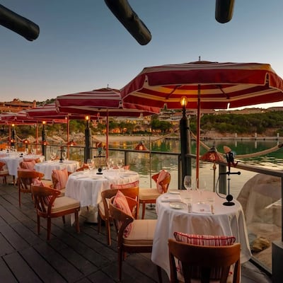 Seafood restaurant at Langosteria Porto Cervo in Sardinia. Photo: Langosteria Porto Cervo