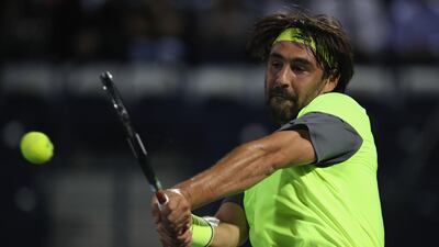 Marcos Baghdatis, who reached the Dubai final three years ago, has a skill for dragging opponents into gruelling slugfests. Francois Nel / Getty Images