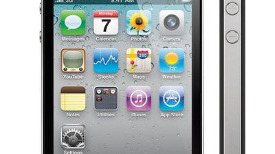 Apple's iPhone 4 is seventh in the UAE with a 2 per cent share. Apple / EPA