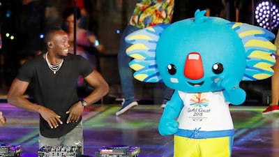 There is wonder whether Usain Bolt's attempts at joining a professional football club are a publicity stunt. AP Photo