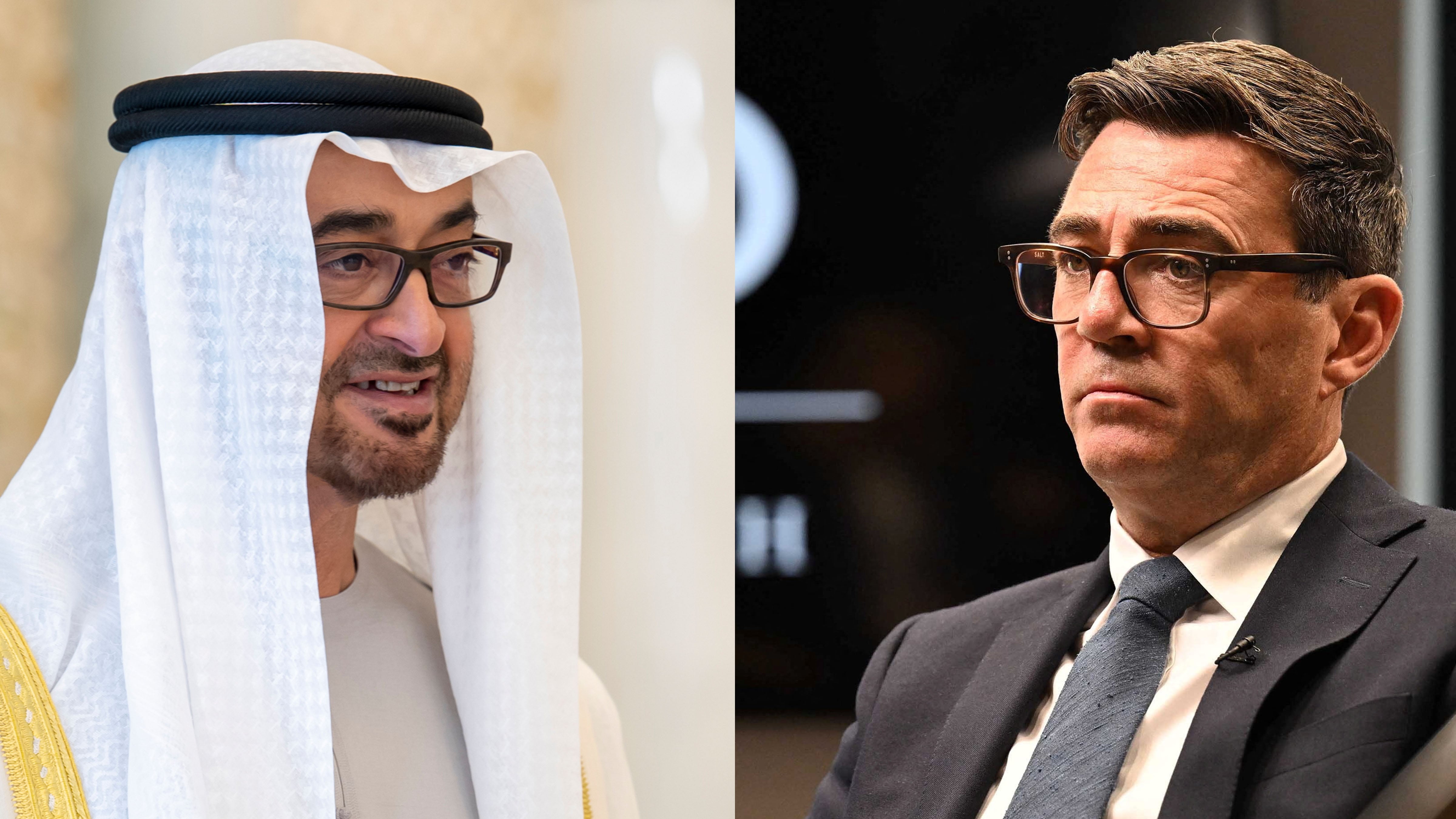 Image linked from the original feed: President Sheikh Mohamed holds call with new UK Prime Minister Andy Burnham