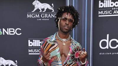 Saint Jhn arrives at the 2019 Billboard Music Awards. AP