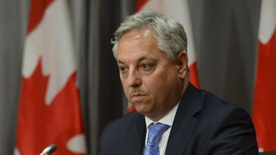 CSIS director David Vigneault. The agency said foreign spies exploited vulnerabilities created by Covid-19. Canadian Press