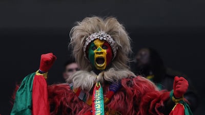 Colourful scenes in the crowd at the Africa Cup of Nations last-16 tie, pitting Senegal against Sudan, in Tangier, Morocco. The Senegalese won 3-1. Reuters