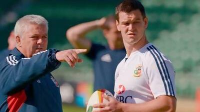 British and Irish Lions rugby coach Warren Gatland, left, would have liked a few more warm-up matches with Jonathon Sexton, right, and the rest of the squad before formulating a plan to play Australia.
