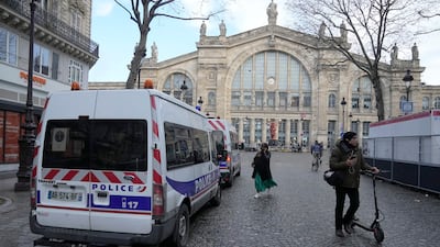 The station provides services to London and northern Europe. AP