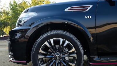 Upgraded features include 22-inch alloy wheels. Victor Besa / The National