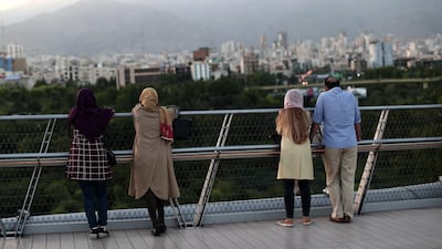 The cost of happiness in Iran is $10,134 per annum. Photo: AFP