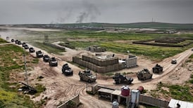 Qasrak airbase in north-eastern Syria was one of several abandoned by US troops in recent months. Photo: Sana