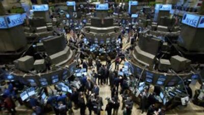 The floor of the New York Stock Exchange on Sept 25 2008 in New York.