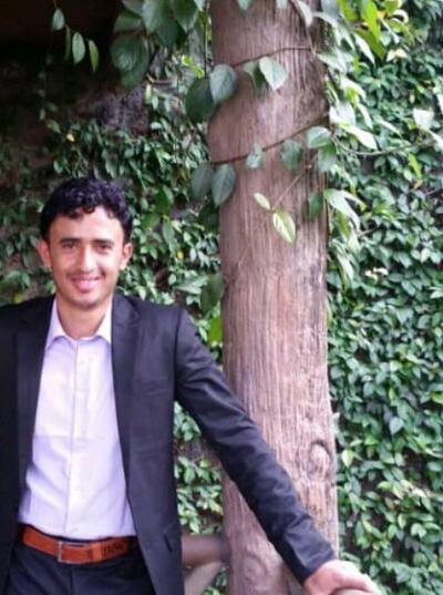 Yemeni national Talal Mahdi was killed in 2017 by an Indian nurse in Sanaa and his family have asked for justice and an execution date to be set after a stay was granted this week. Photo: Abdel Fattah Mahdi/Facebook