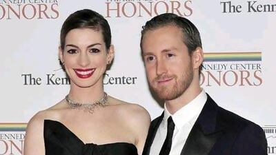 Anne Hathaway and Adam Shulman married over the weekend. Getty Images