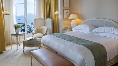 A sea view room costs €605. Courtesy InterContinental Hotels Group