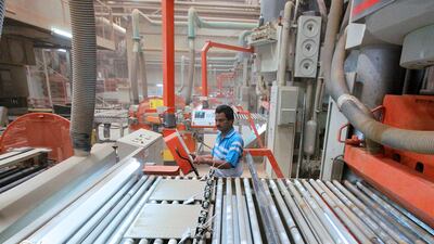 Employment in the non-oil private sector rose for the 38th consecutive month in February. Jaime Puebla / The National