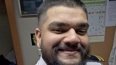 Herambh Karmarkar, a third engineer on container ship GFS Galaxy, had messaged his family to say he was safe before the vessel was struck in an Iranian attack. Photo: Vevek Tandon
