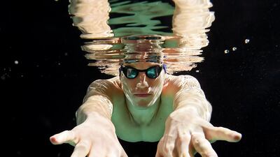 Australian swimmer Brendon Smith at the Victorian Institute of Sport swimming pool in Melbourne, on Tuesday, May 18. Getty